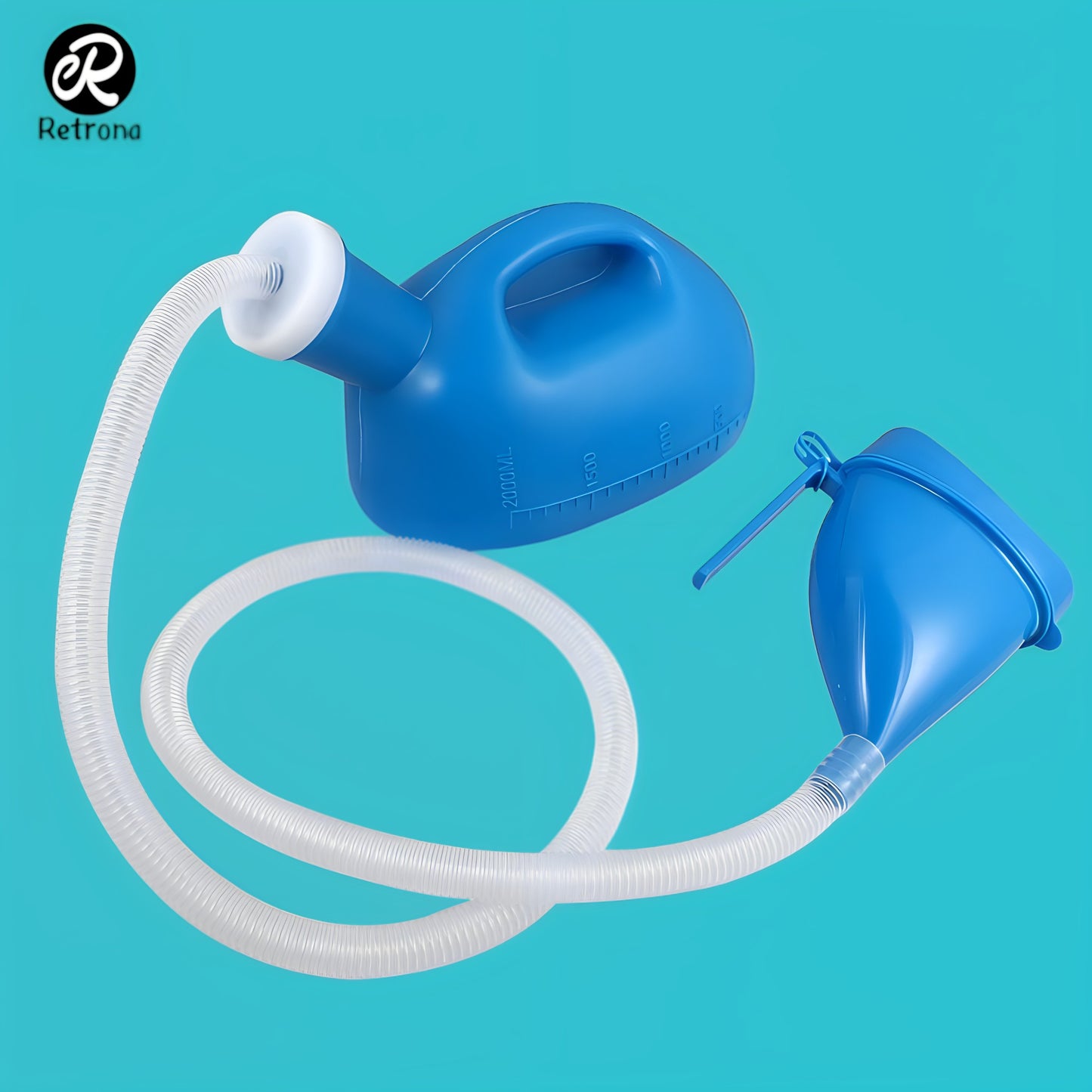 Retrona 2000ml Women's Urinal – Sleep Easy, Stay Dry, No Spills