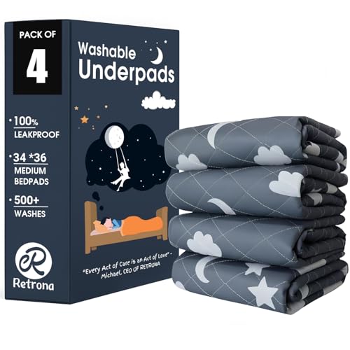 Retrona Washable Underpads — 4 & 6 Pack