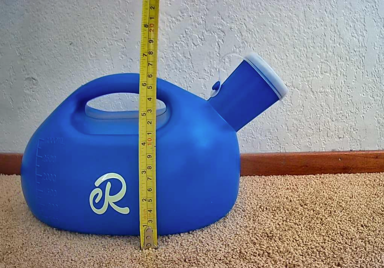Retrona Men's Portable Urinals - on Bed Male Pee Bottle - ๐บ๐ธ U.S. Shipping Only