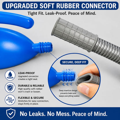 New Upgraded Retrona Men's Portable Urinals – on Bed Male Pee Bottle & No-Leak Lock for Nighttime