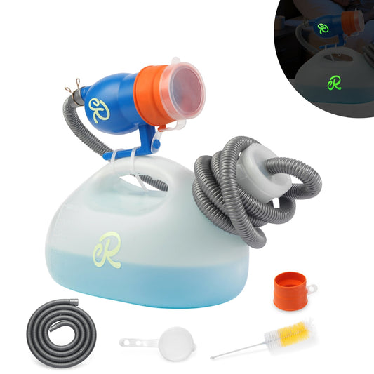Upgraded Retrona Men's Portable Urinals - on Bed Male Pee Bottle